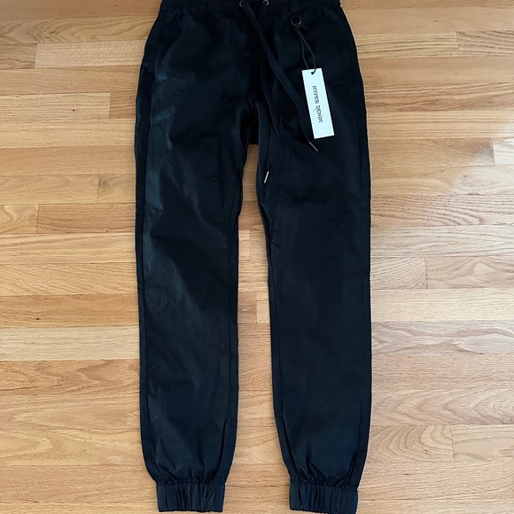 NWT Hyper Denim Slim Jogger Pants Black Size XS - Picture 12 of 15
